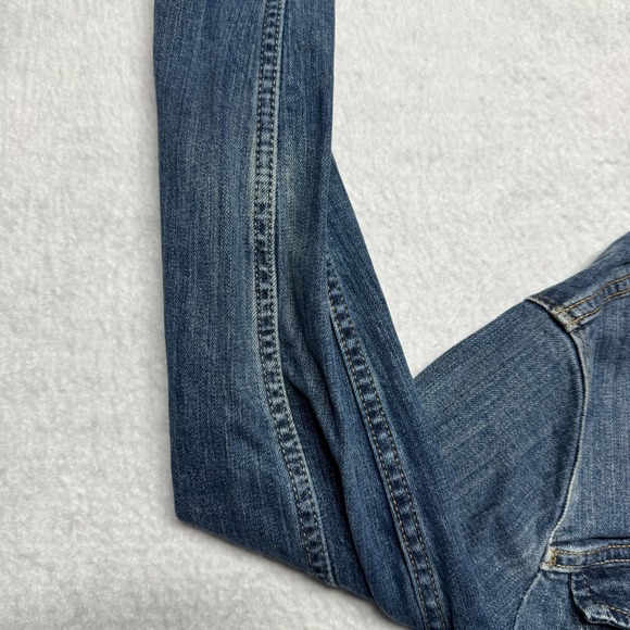 Levi Denim Jean Jacket Blue Women's Size Small - Picture 6 of 13